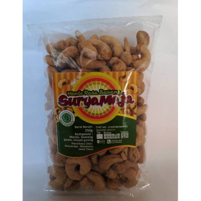 

Mente goreng original rasa bawang 500 gr SURYAMAJA