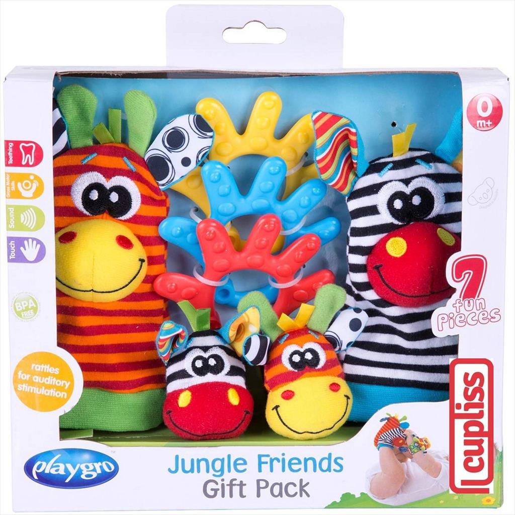 Playgro 109543 Jungle Friends Gift Pack