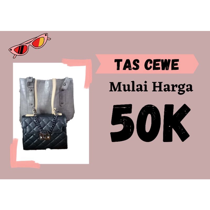 Tas cewe selempang channel kecil