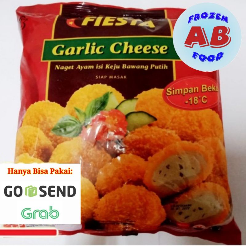 

Fiesta Garlic Cheese 500gram Cheese Garlic 500 gram Nugget Ayam isi Keju Bawang Putih
