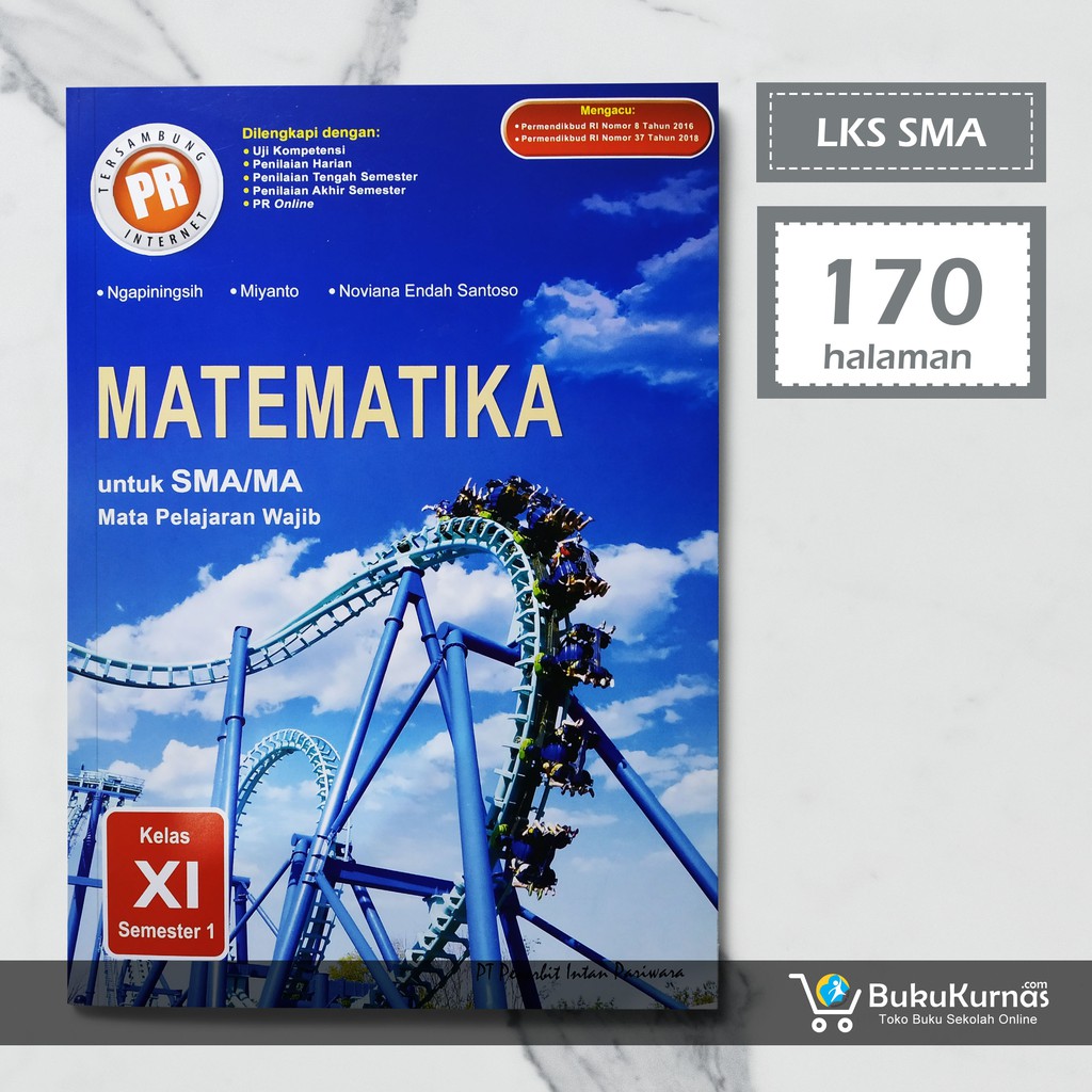 Buku Lks Matematika Kelas 11 Semester 1 Mapel Wajib K13 Intan