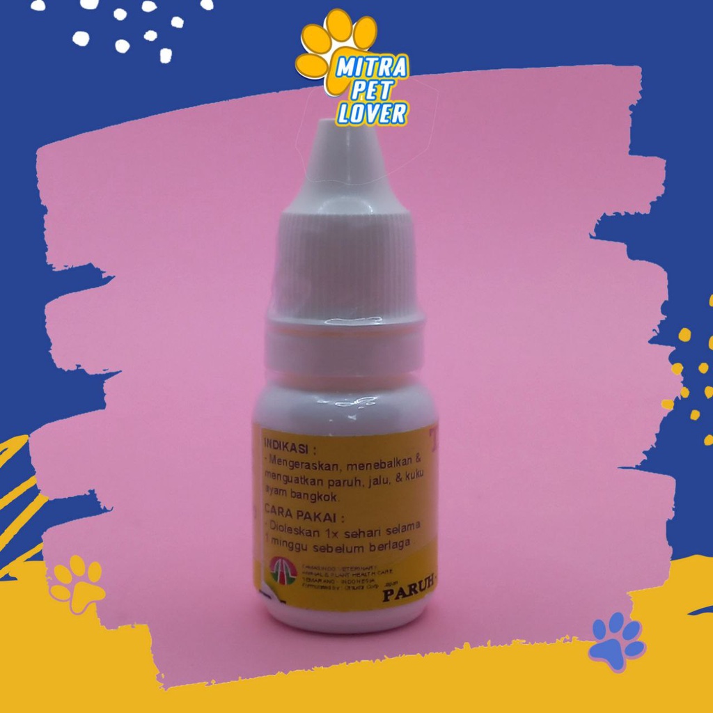 PENGUAT PARU JALU &amp; KUKU AYAM ADUAN - TAJI 10 ML ORIGINAL - MINYAK TETES AYAM JAGO TANDING - DENGAN VIT E &amp; GRASS - OLESKAN DI JALU KUKU - MURAH ASLI GARANSI KUALITAS - PET ANIMAL HEALTHCARE &amp; VETERINARY TAMASINDO OBAT &amp; VITAMIN TERNAK HEWAN MITRAPETLOVER