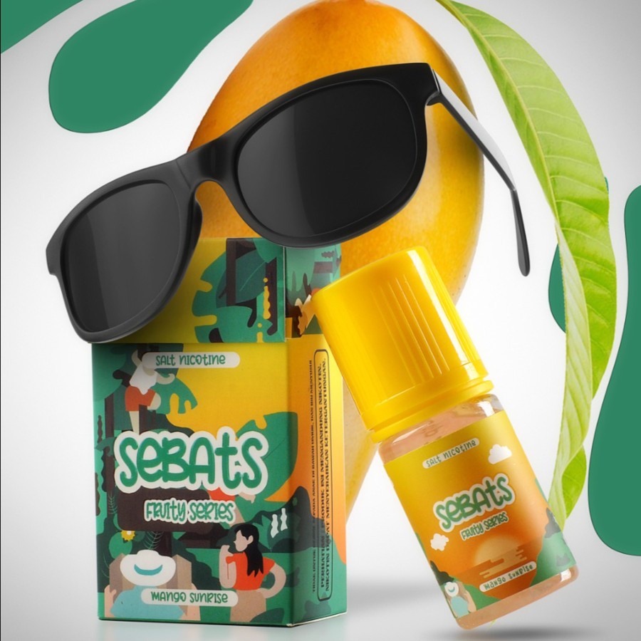 LIQUID SEBATS MANGO SUNRISE SALT NIC - SEBATS FRUITY MANGO - 30ML