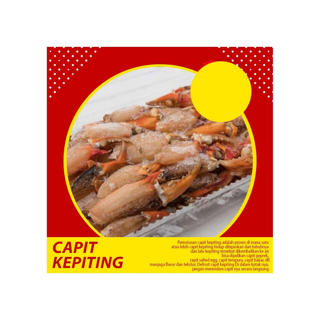 

CAPIT KEPITING - 500 GRAM