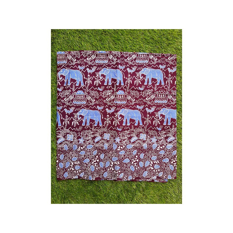 Bahan Batik Asli Lampung Ukuran 2M Berkualitas - Zallatra L5I