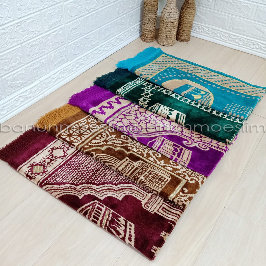 Sajadah Turki, Sajadah Turki 55 x 110 cm, Sajadah  Dewasa, Oleh-oleh Haji