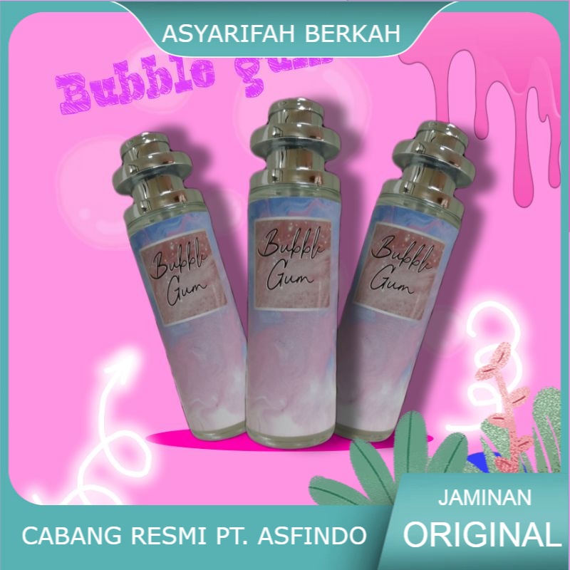 PARFUM BUBLEGUM Thailand Parfum BUBLE GUM Parfume Wanita eau de unisex eau de 35ml