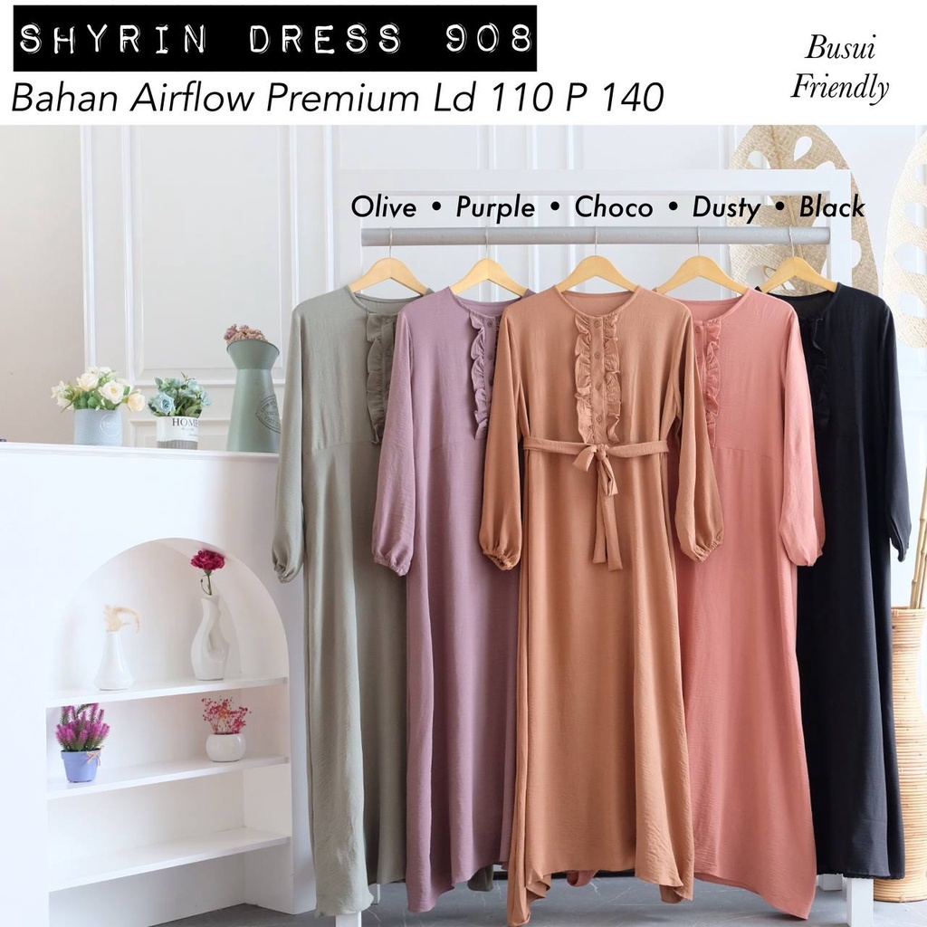 SHYRIN DRESS / DRESS POLOS / DRESS KONDANGAN / DRESS BUSUI