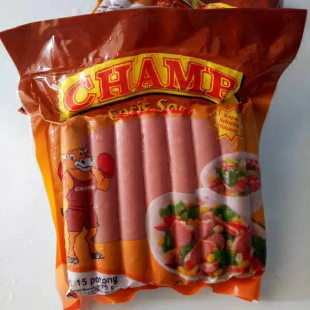 Champ Sosis Sapi 150g 375g (Khusus Gosend/Grab Surabaya)