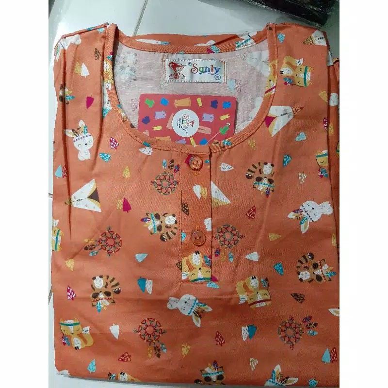 baju tidur sunly lengan pendek celana panjang