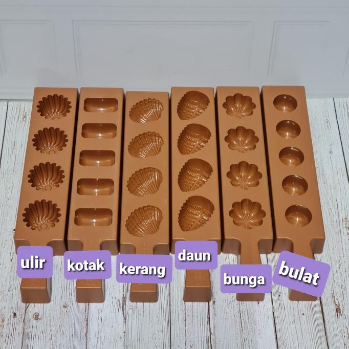 '+'+'+'+] 1pcs cetakan nastar plastik ketok / cetakan kue kering daun