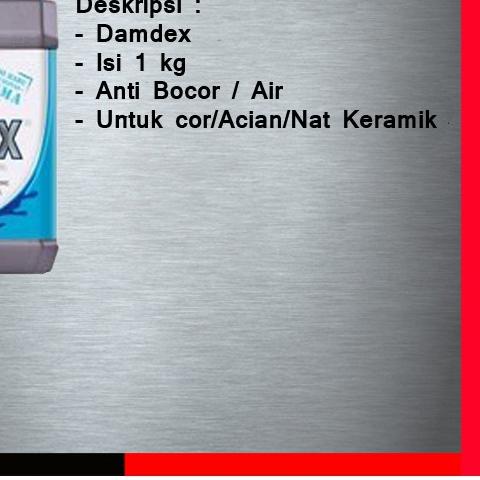 Damdex Pengeras Beton Anti Bocor Air