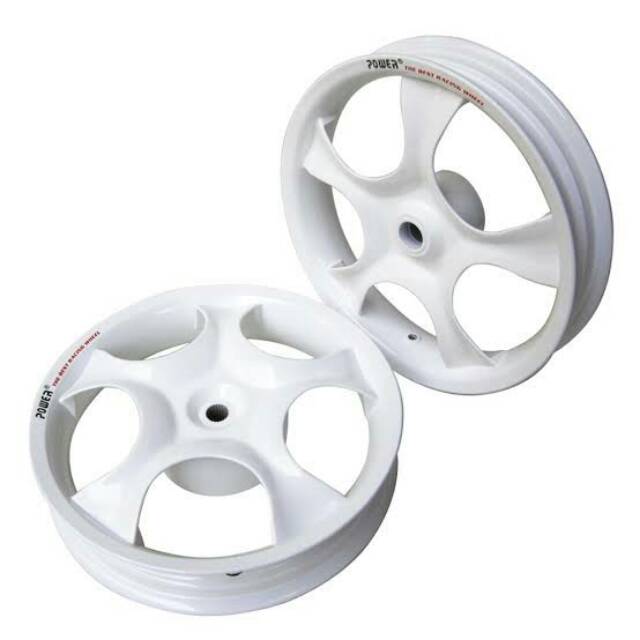 Velg Power Rose Putih Beat, Vario, Scoopy, Genio