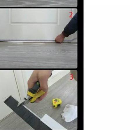 ۝ DOOR SEAL KARET PENUTUP BAWAH CELAH PINTU ☼