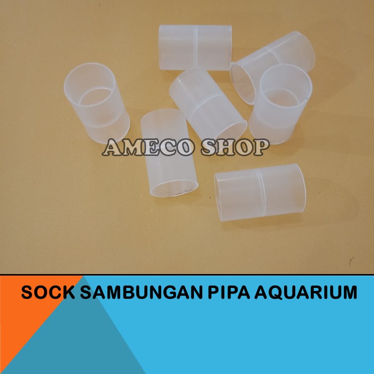 Sambungan I Sock Pipa Bening Aquarium