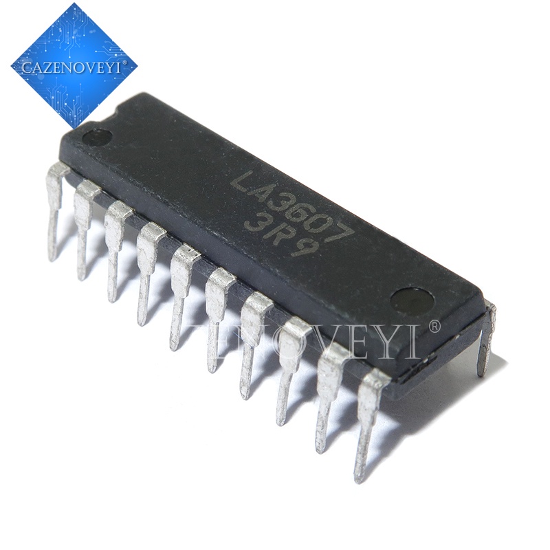 5pcs / lot Sparepart Komponen Elektronik Chip LA3607 3607 DIP-20