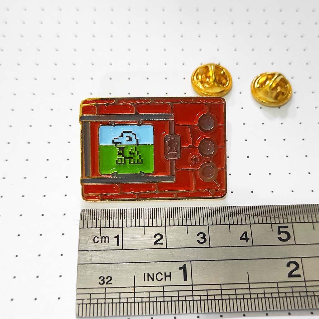 Digimon Tamagotchi Enamel Pin