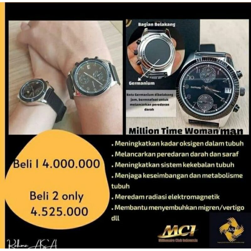 Jam Tangan Million Time