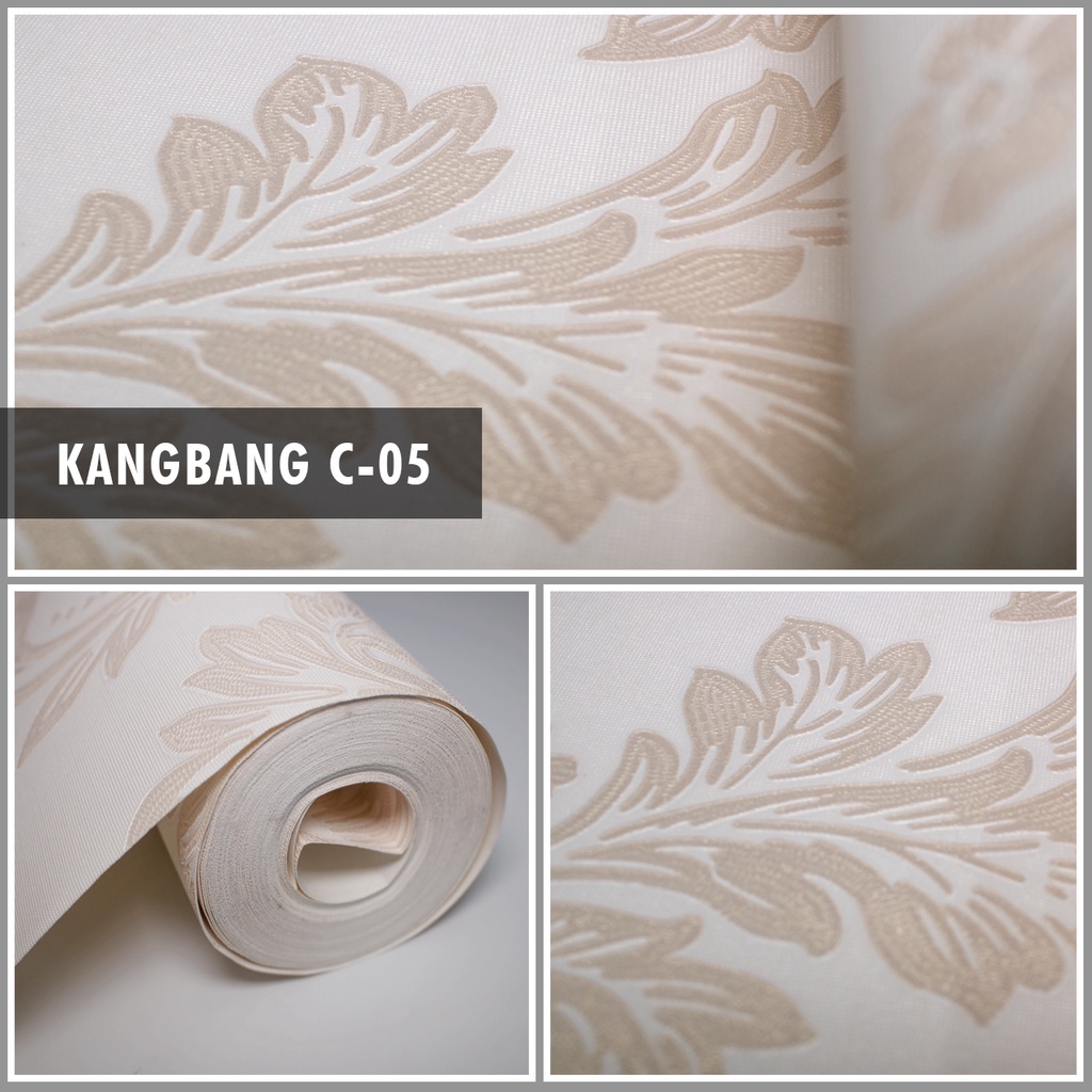 Wallpaper Dinding bahan Vinyl Premium Kode C01-C06 //Fabelio Wallpaper//Murah meriah