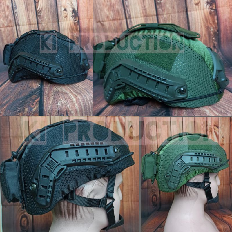 Helm tactical mich cover &amp; batery helm tactical helm tactical cover helm densus helm TNI helm polisi helm tactical helm tactical cover single mess