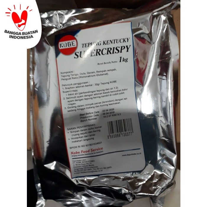 

gtg2011bb Tepung Kentucky Supercrispy 1Kg Da01D100