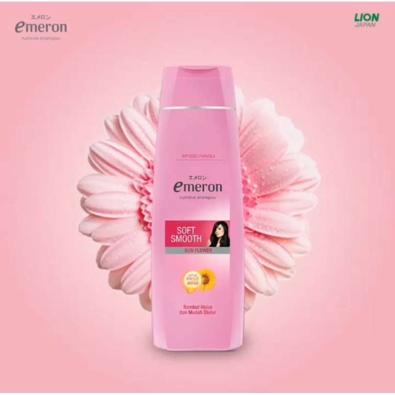 EMERON Soft &amp; Smooth Shampoo Rambut Lembut Halus