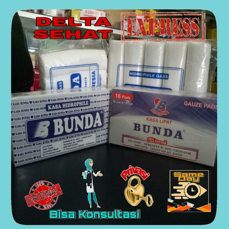 Kasa Bunda Steril |Kasa Lipat |Bunda 5cm |Bunda 10cm|Bunda 15cm