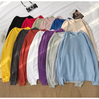 Basic Sweater  Polos Sweater  Kekinian  Wanita  Shopee 