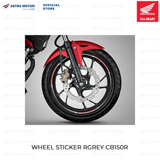 Wheel List Sticker (STIKER VELG HONDA CB VERZA ABU-ABU) 871X0K56FGRE astr44 Buru Order