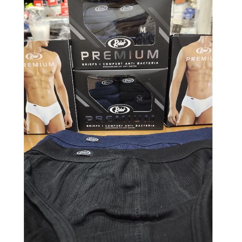 CELANA DALAM PRIA RIDER PREMIUM PLATINUM NEW PACKAGING 318 JUMBO | CELANA DALAM RIDER 318 / Celana D