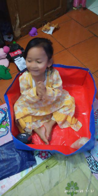 Terpal Kolam  Ukuran (50x50x25cm.) Type A 5 Korea Kualitas Sedang Bisa Cod..