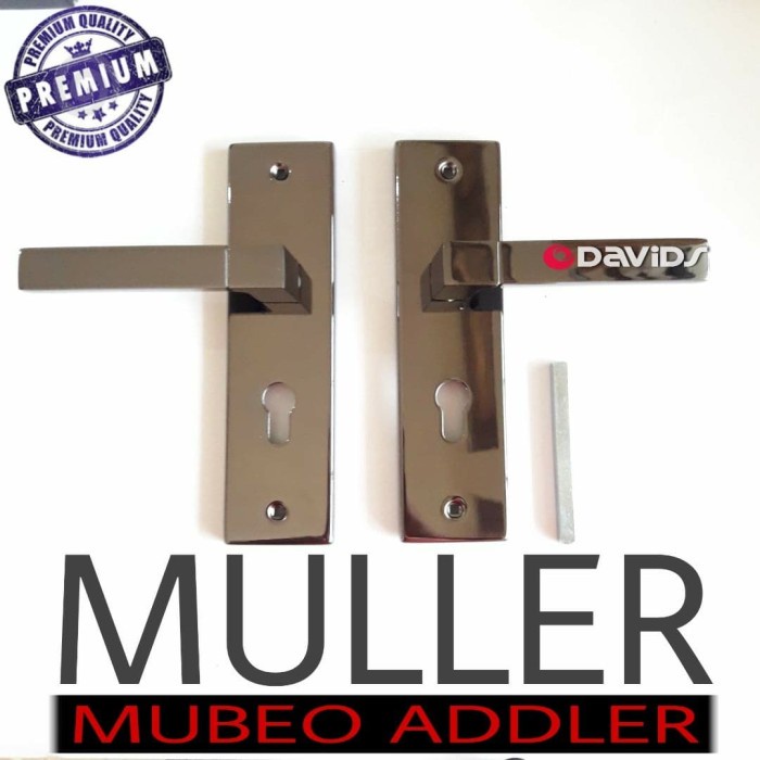 Kunci Pintu - Kunci Slot Gagang Handle Pintu Rumah Tanggung Muller