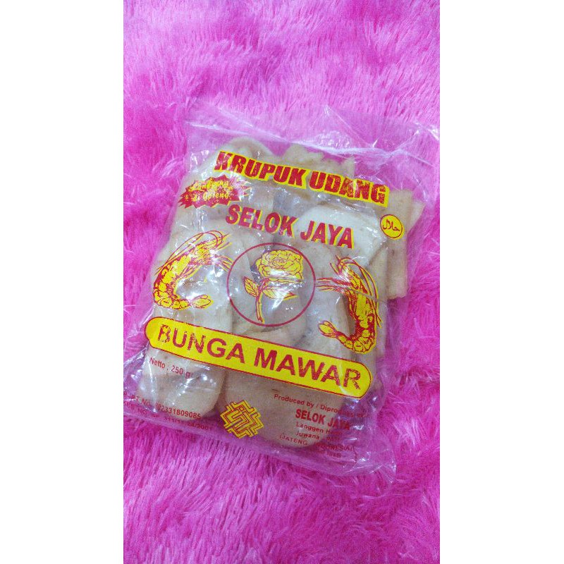 

Krupuk Udang Cap Bunga Mawar 250grm