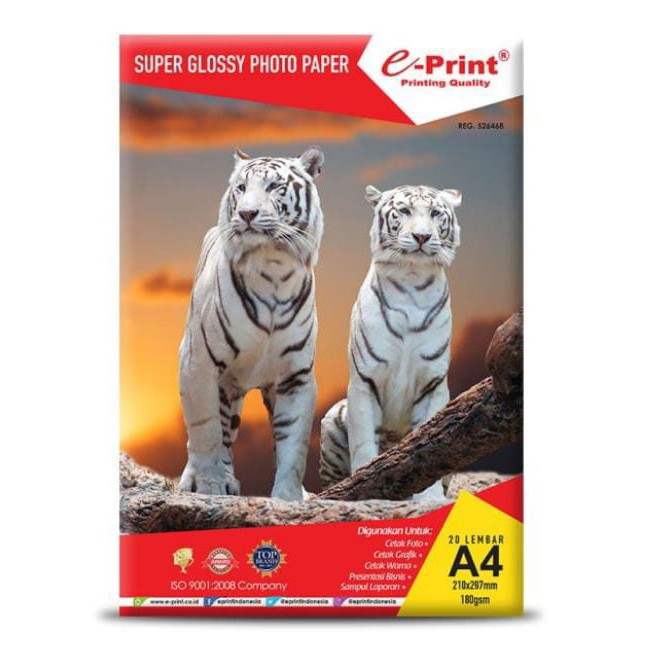 Super Glossy Photo Paper 180 Gsm eprint