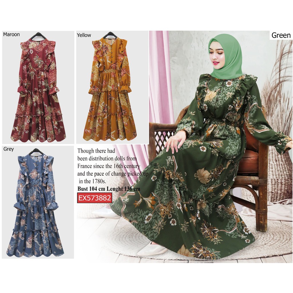 GAMIS BANGKOK LEBARAN EXTU PREMIUM/GAMIS IMPORT PREMIUM/GAMIS SULTAN/GAMIS KEKINIAN