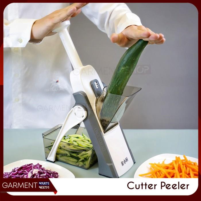 Alat Parutan Serbaguna Otomatis Peniris Pemotong Kentang Wortel Sayur Best Seller