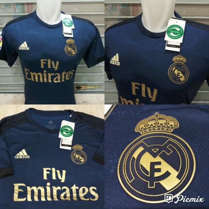 Jersey Bola Real Madrid Away 2019/2020 Grade Ori