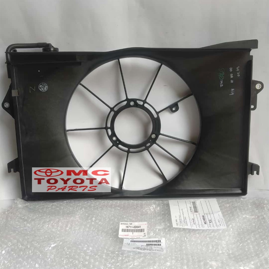 Shroud Fan/Cover Radiator/Dudukan MotorFan Corolla Altis 16711-0D041