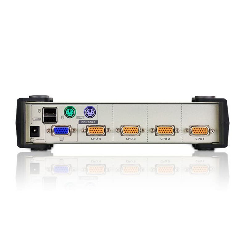 ATEN CS84U 1 Console (PS/2-USB), 4 PCs(PS/2-USB) hybrid KVM Cable inc | KVM switch 4 port