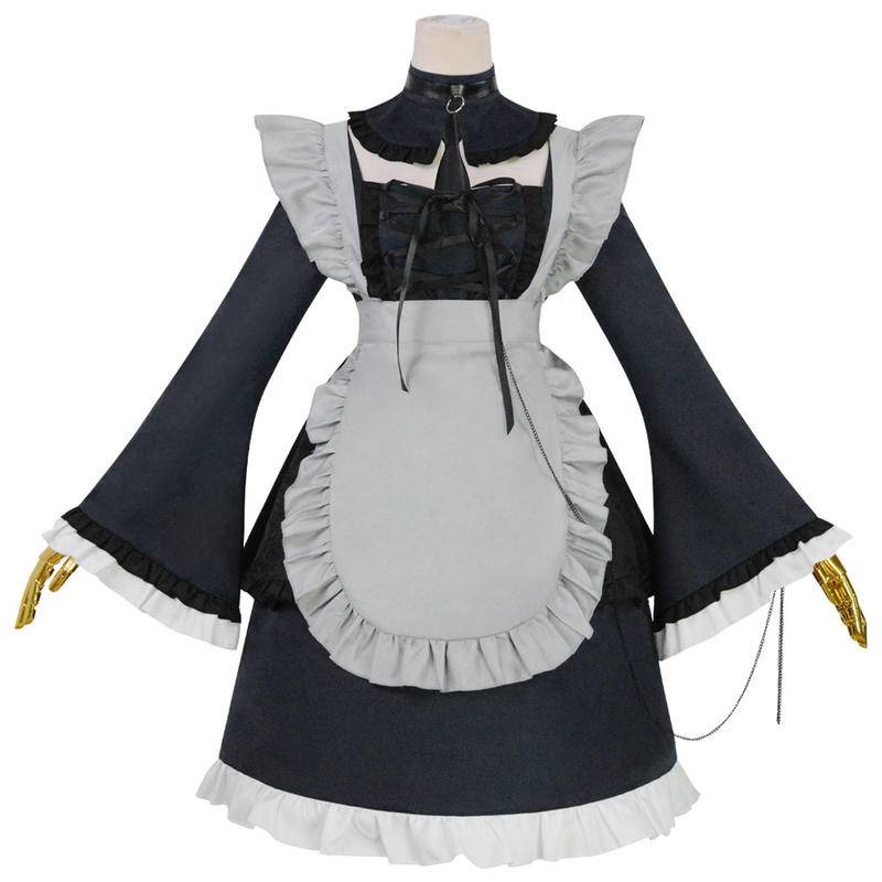 【Wetrose】My Dress-Up Darling Kitagawa Marin Kuroe Shizuku Tan Maid Costume Anime Comic Show Cosplay Baju Set