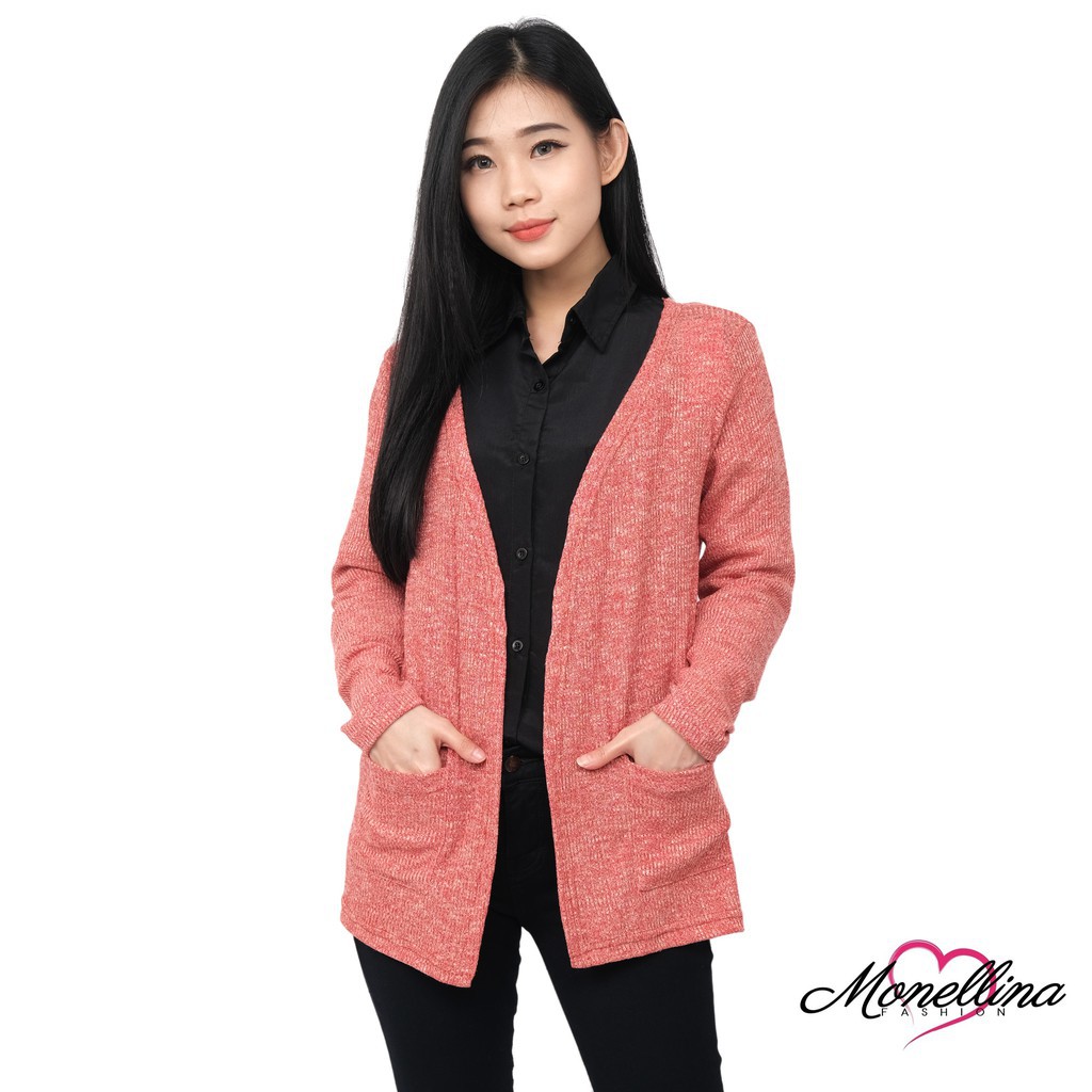 TERRIBERRI - CRJEANE Cardigan Rajut XXL Jumbo Wanita