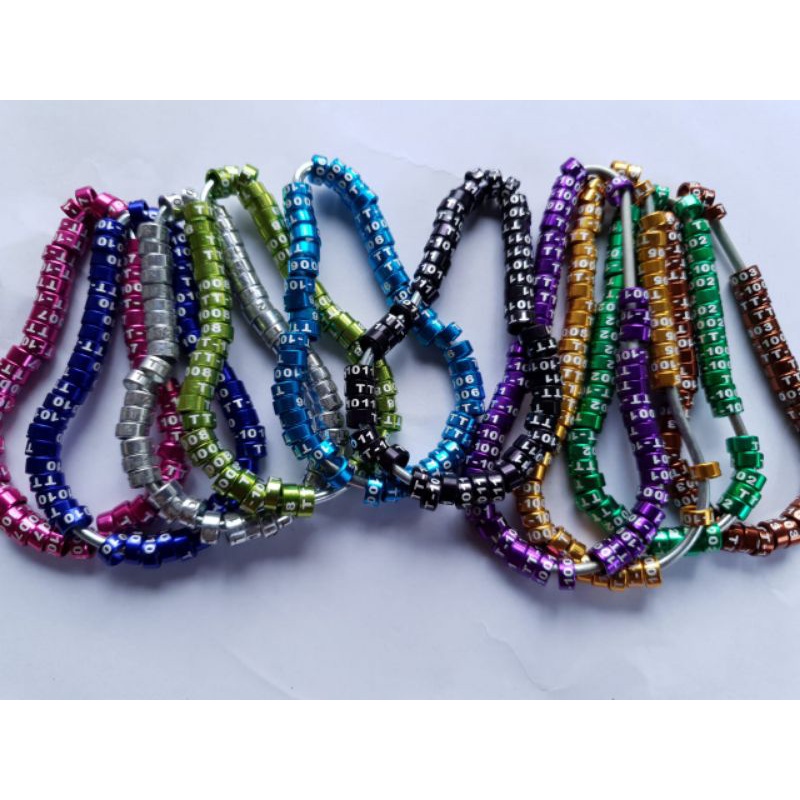 laser slim (pendamping)/ring tanda/ring kandang//ring pendamping/kenari/lovebird/perkutut/merpati