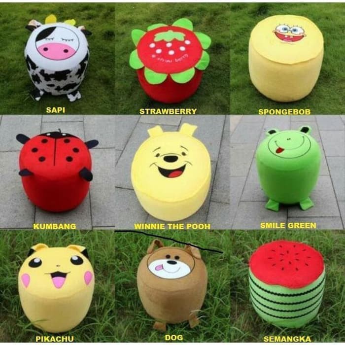 Sofa Mini Duduk - Sofa Tiup karakter - sofa mini angin