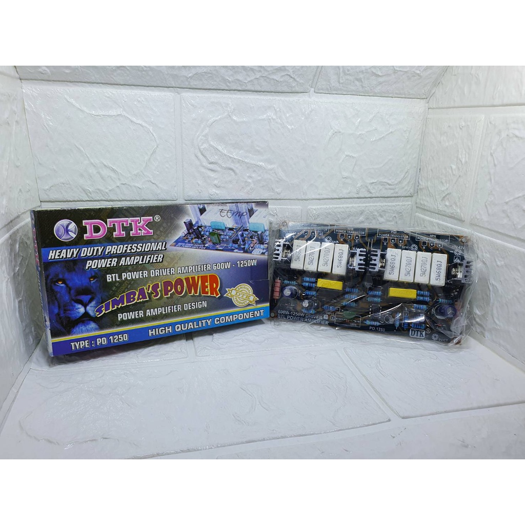 KIT DRIVER POWER BTL Simba's 600W-1250W Merek  DTK PD 1250