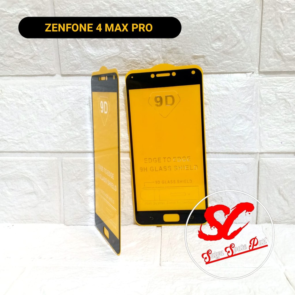 Tempered Glass Asus Zenfone 4 Max Pro 5.5 ZC544KL Full Lem 9D - SC