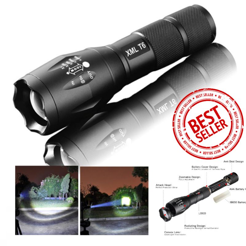 Senter Led - Senter Tactical - Senter Outdoor