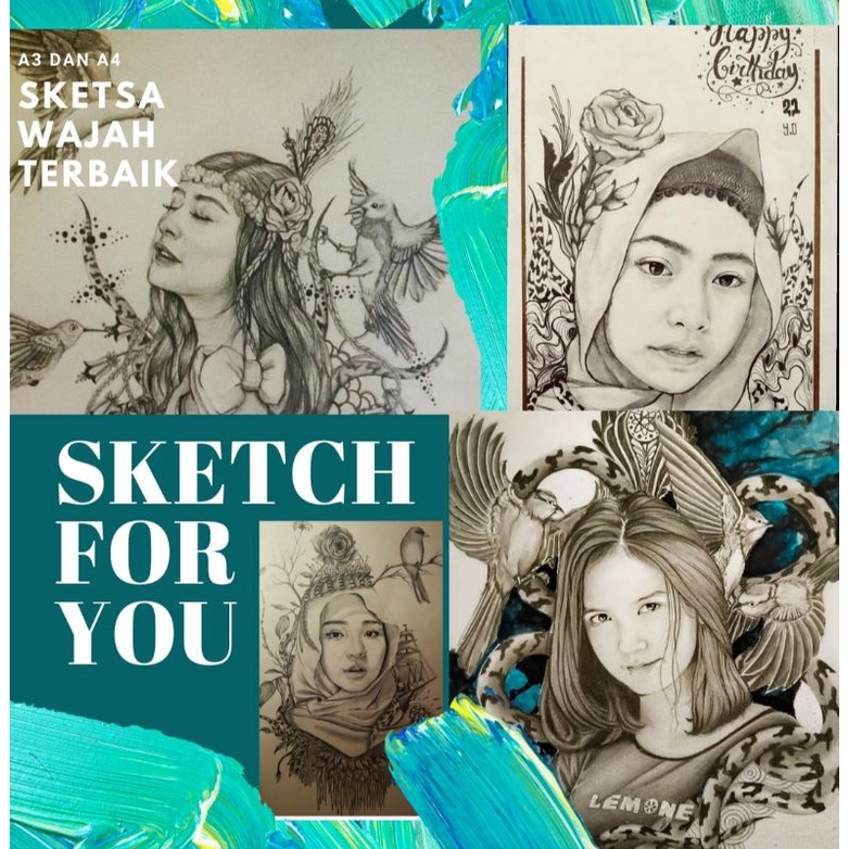 

Sketsa Wajah realis murah + bingkai rustic (A4 & A3) Sketchforyou for hadiah ulang tahun,hadiah kelulusan ,hadiah pernikahan,,dan dekorasi rumah