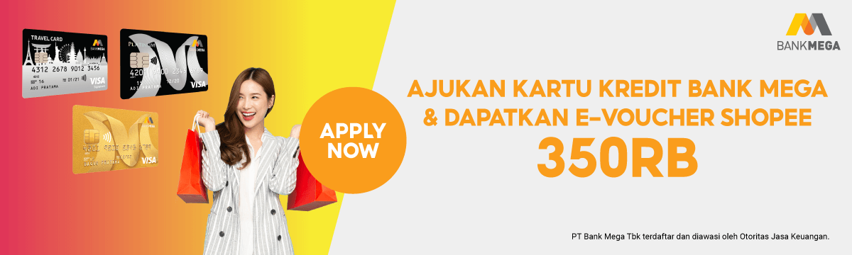 Diskon 75RB Pakai Kartu Kredit Bank Mega