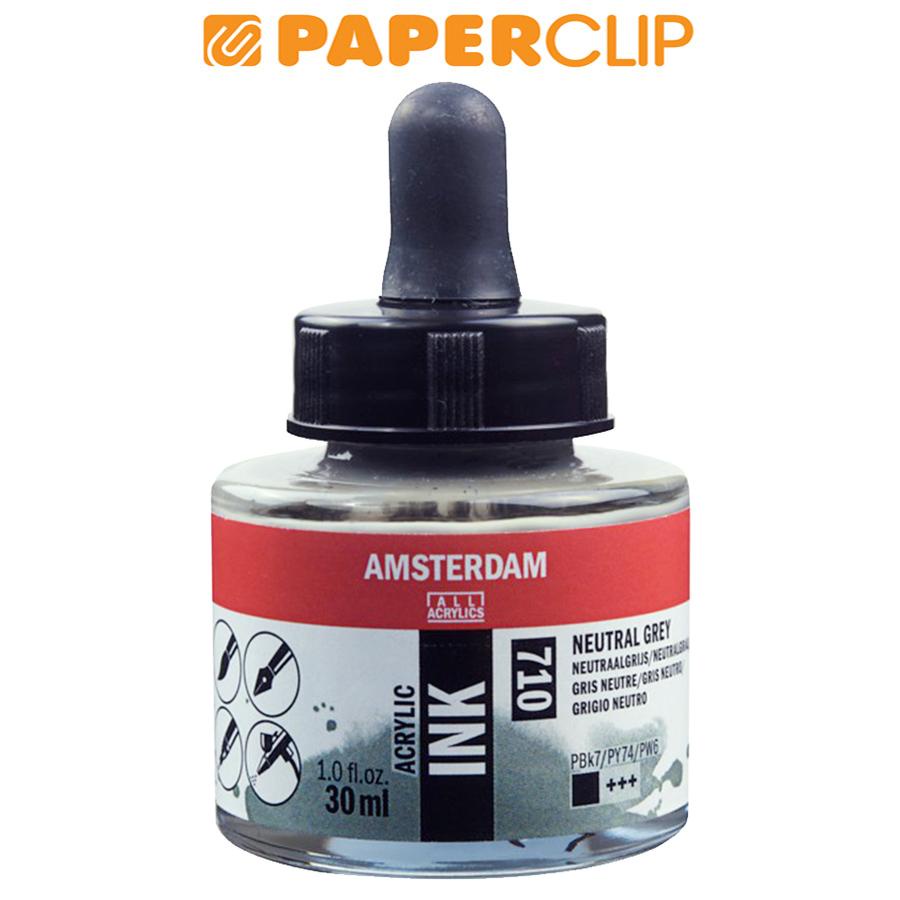 

CAT ACRYLIC AMSTERDAM 17207100AAC INK 30ML NEUTRAL GREY
