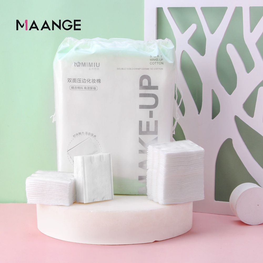 MAANGE Cotton Pad 222 pcs Penghapusan Rias 3021